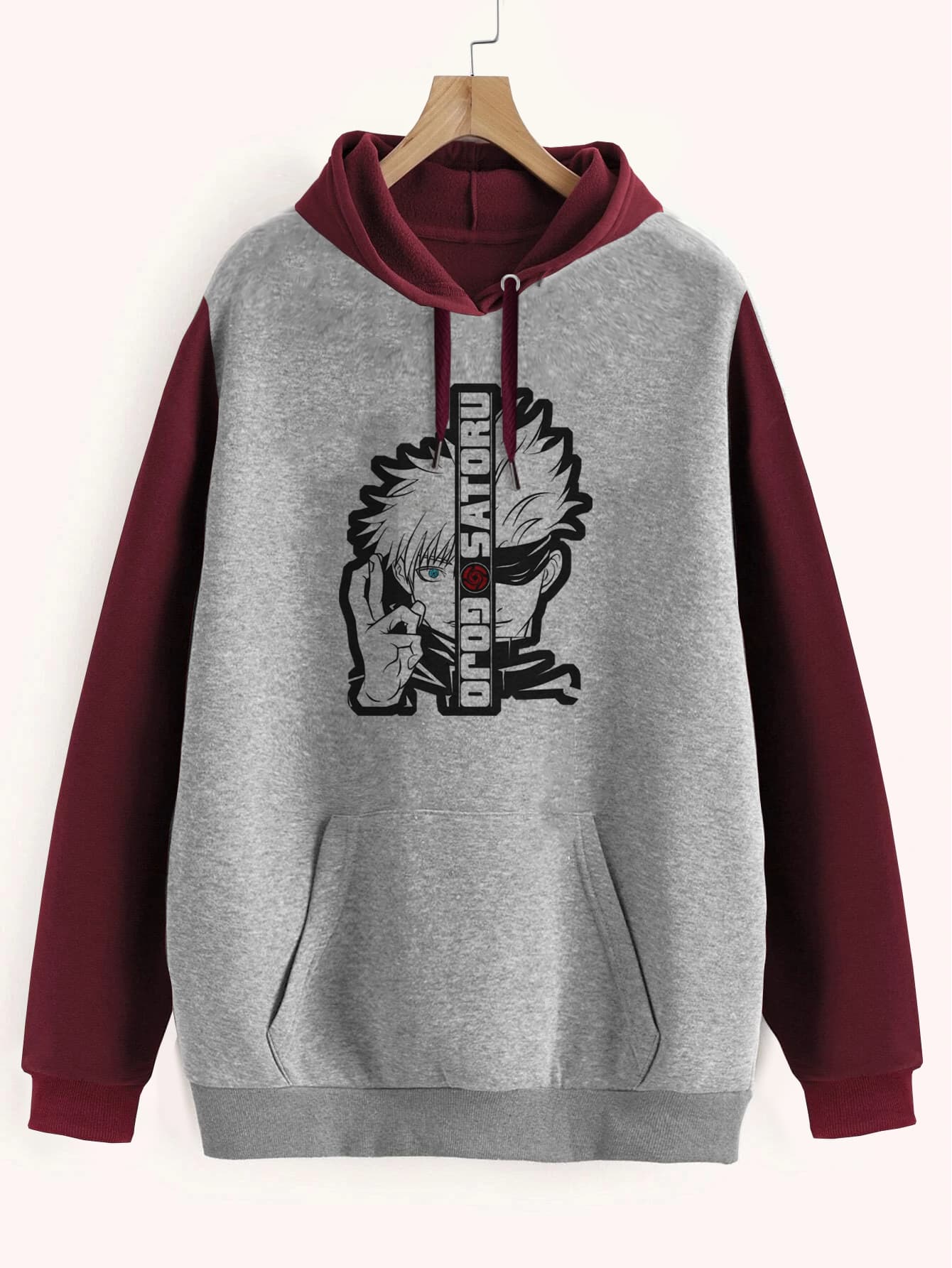 Buzo ancho hoodie Satoru Jujutsu Kaisen