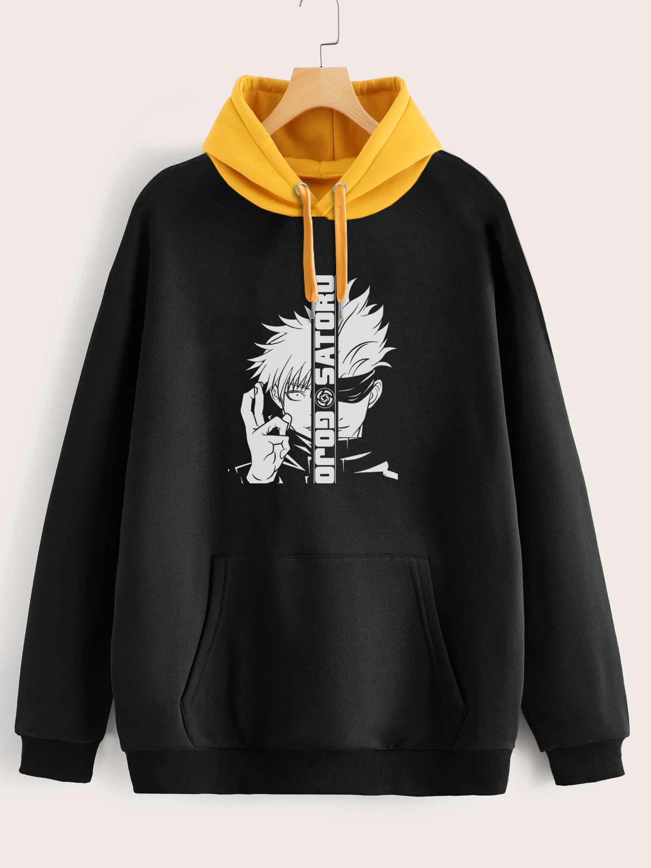 Buzo ancho hoodie Satoru Jujutsu Kaisen