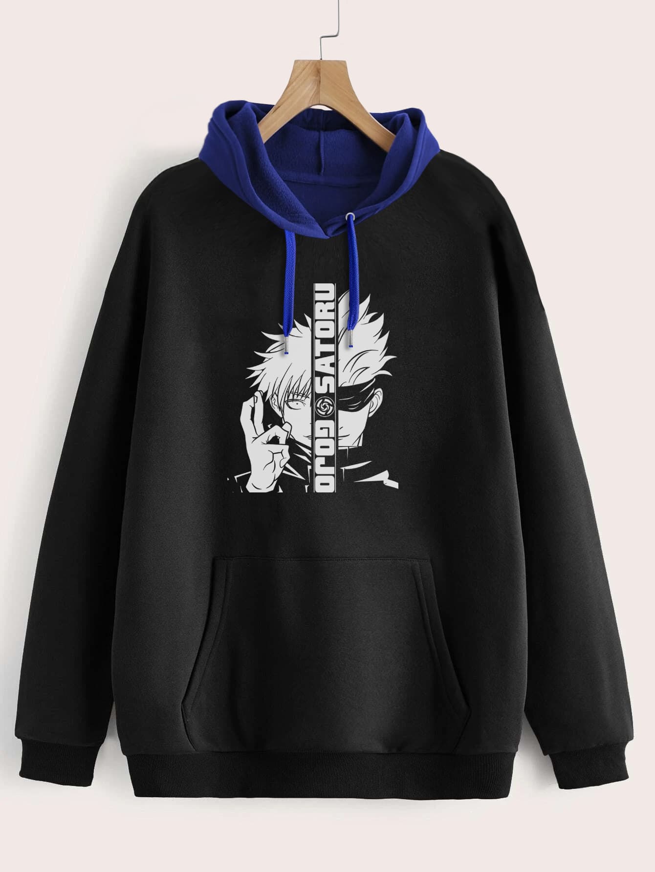 Buzo ancho hoodie Satoru Jujutsu Kaisen