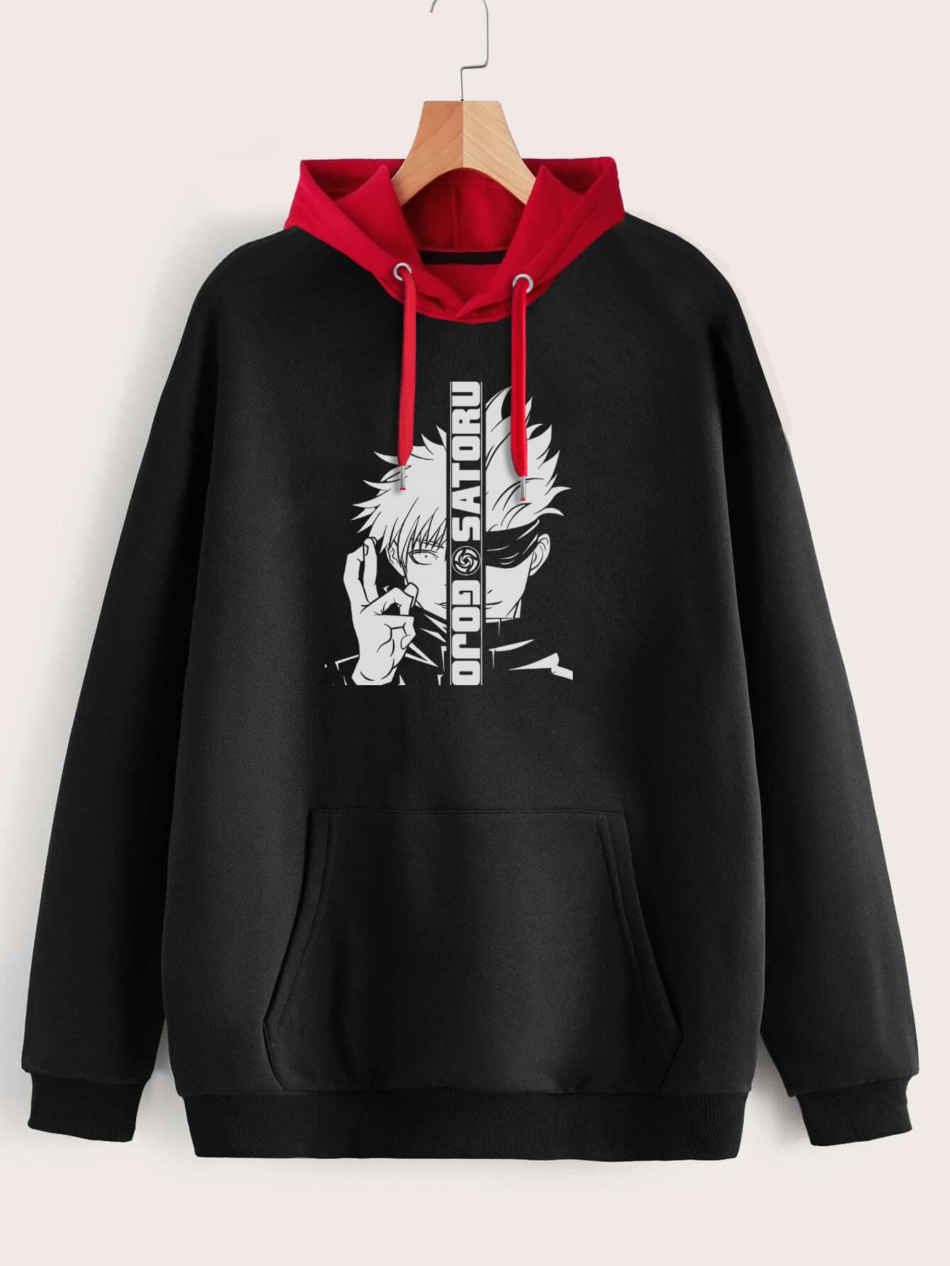 Buzo ancho hoodie Satoru Jujutsu Kaisen