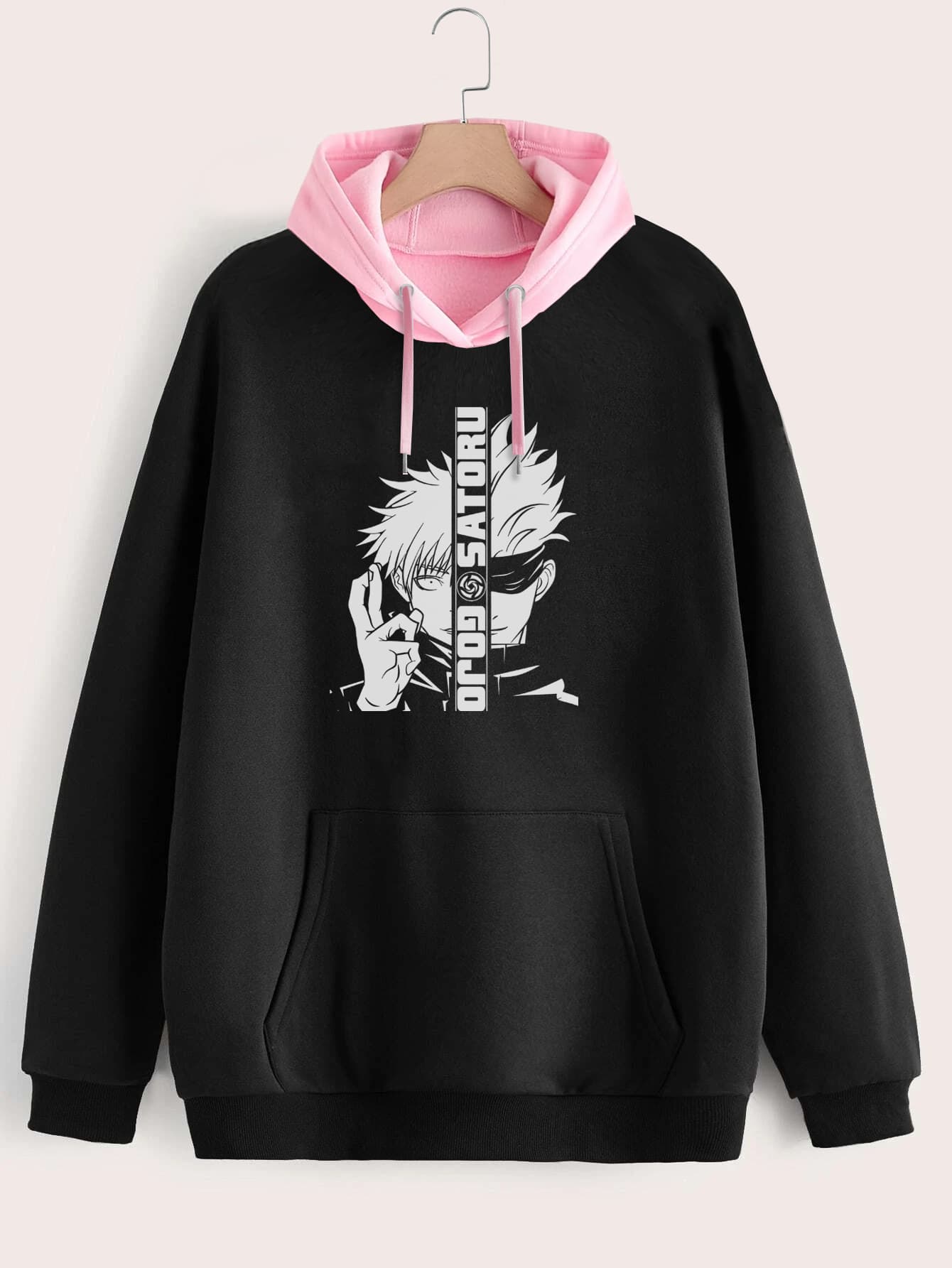 Buzo ancho hoodie Satoru Jujutsu Kaisen