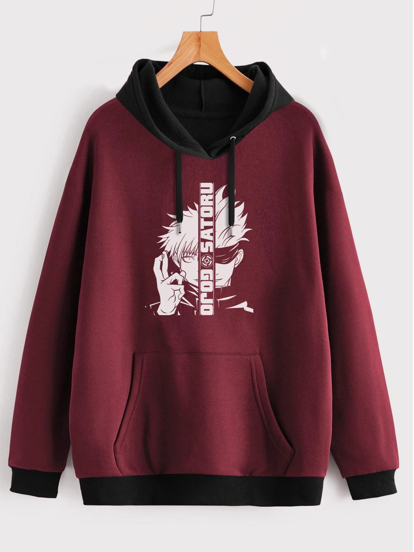 Buzo ancho hoodie Satoru Jujutsu Kaisen