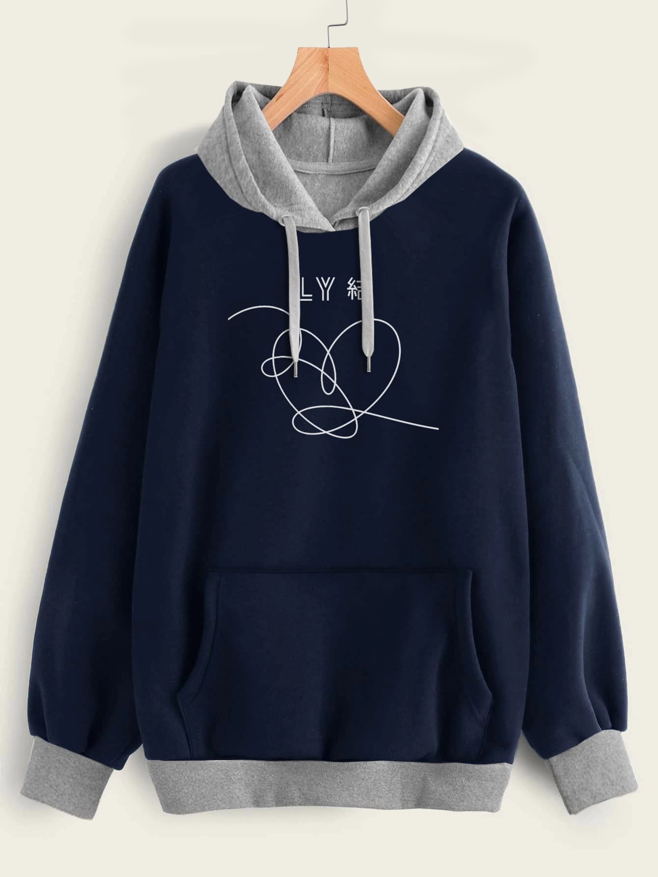 Buzo ancho hoodie BTS Love Yourself Answer