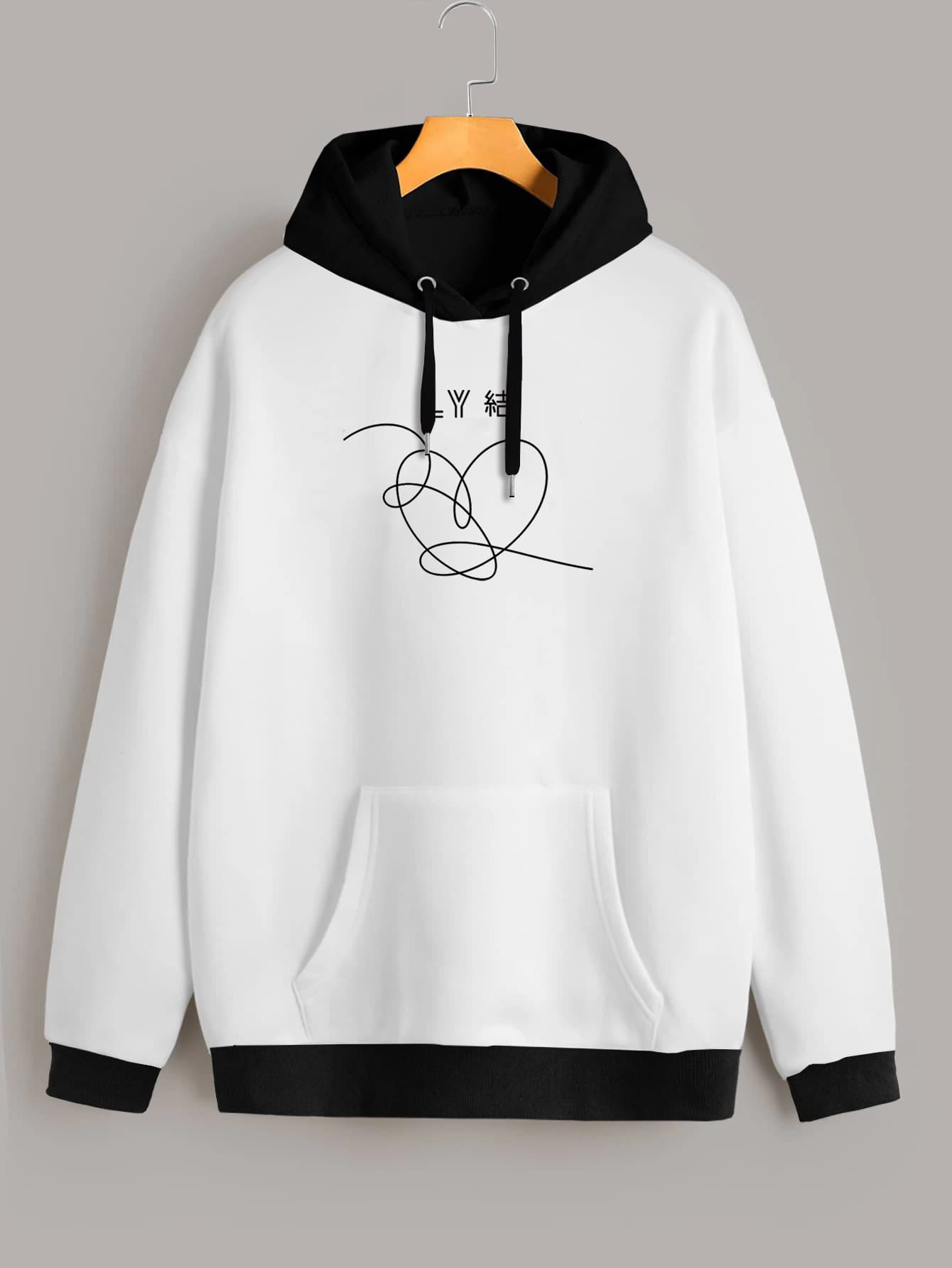 Buzo ancho hoodie BTS Love Yourself Answer