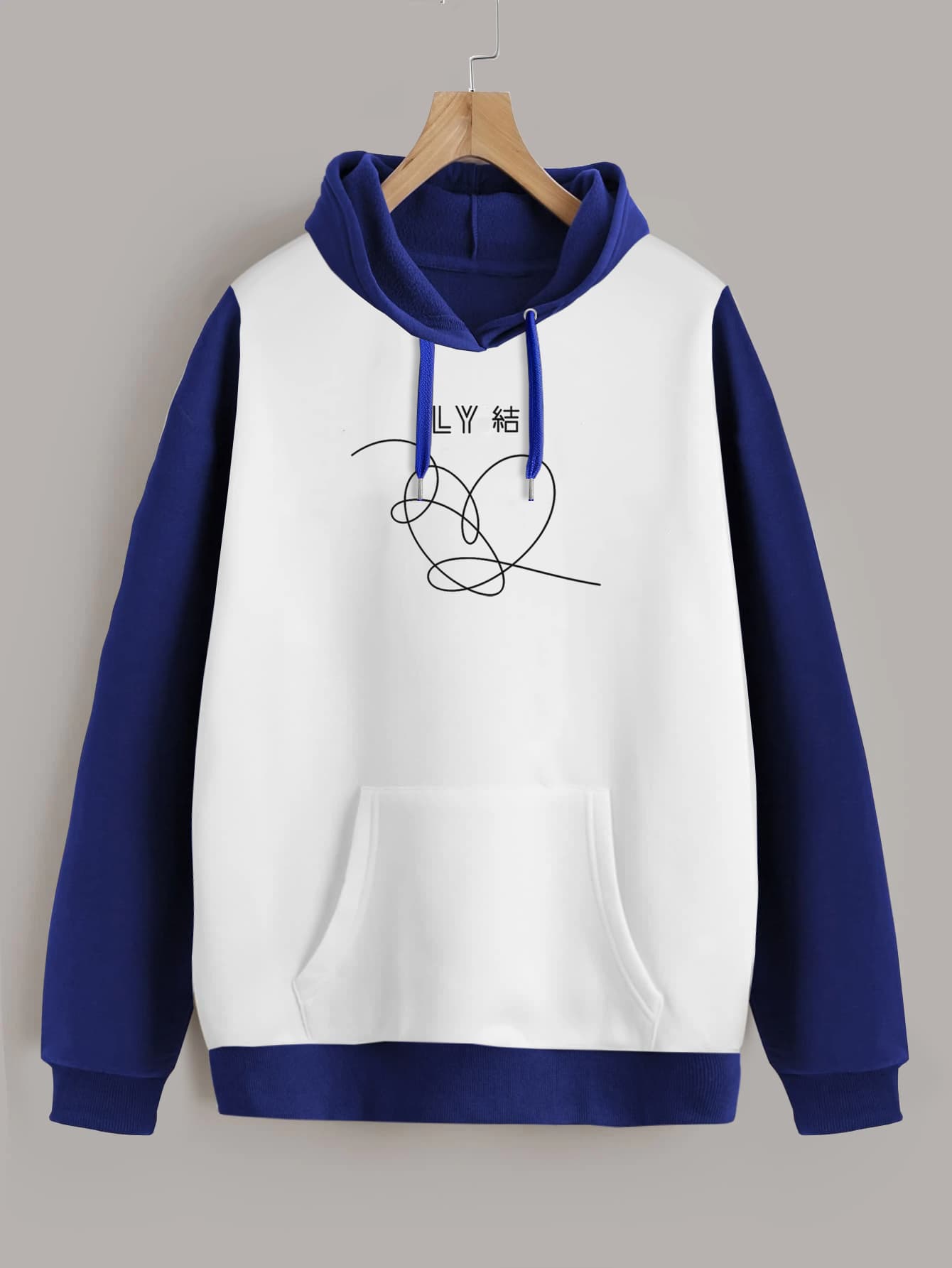 Buzo ancho hoodie BTS Love Yourself Answer