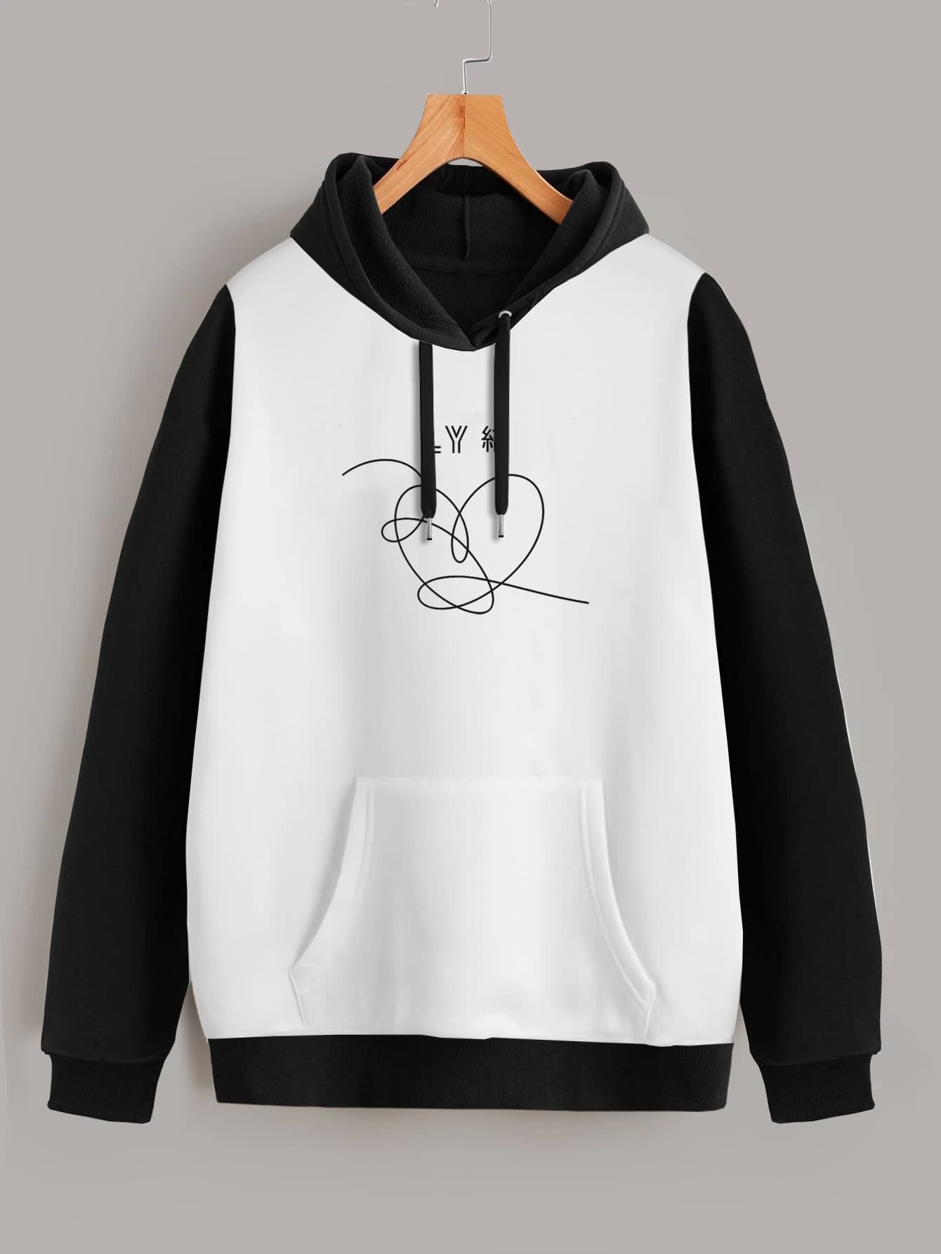 Buzo ancho hoodie BTS Love Yourself Answer