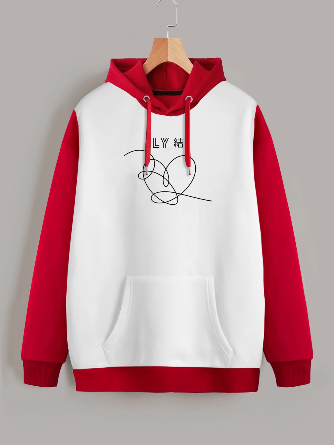 Buzo ancho hoodie BTS Love Yourself Answer