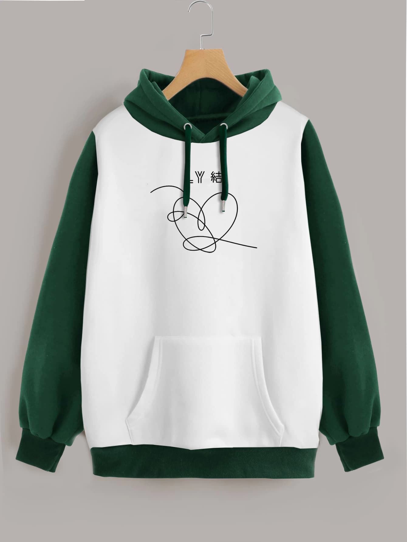 Buzo ancho hoodie BTS Love Yourself Answer