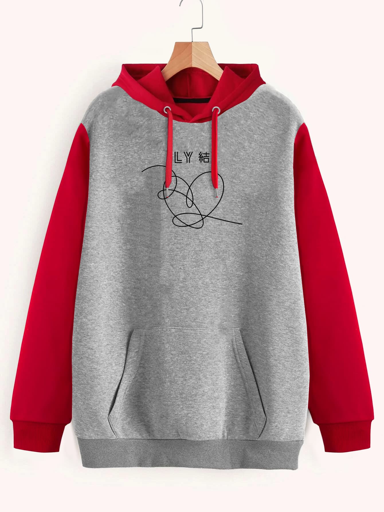 Buzo ancho hoodie BTS Love Yourself Answer