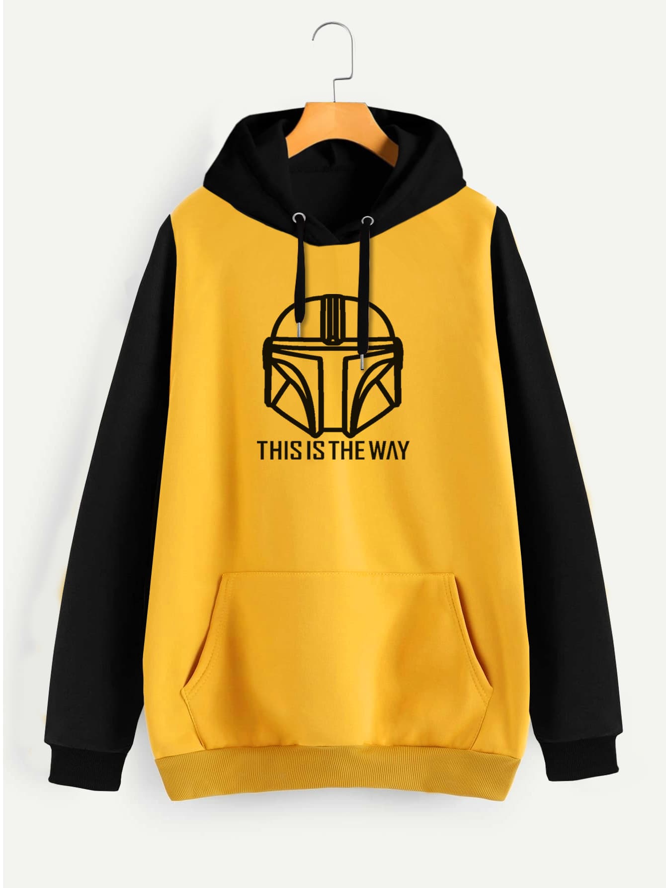 Buzo ancho hoodie Mandalorian