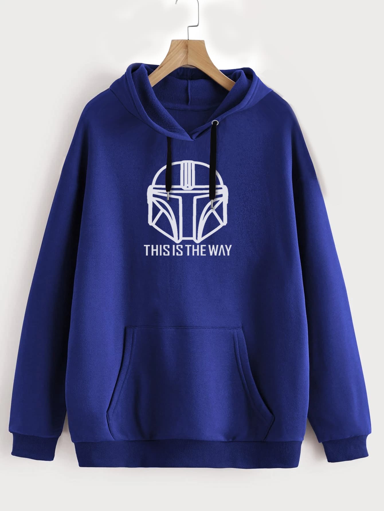 Buzo ancho hoodie Mandalorian