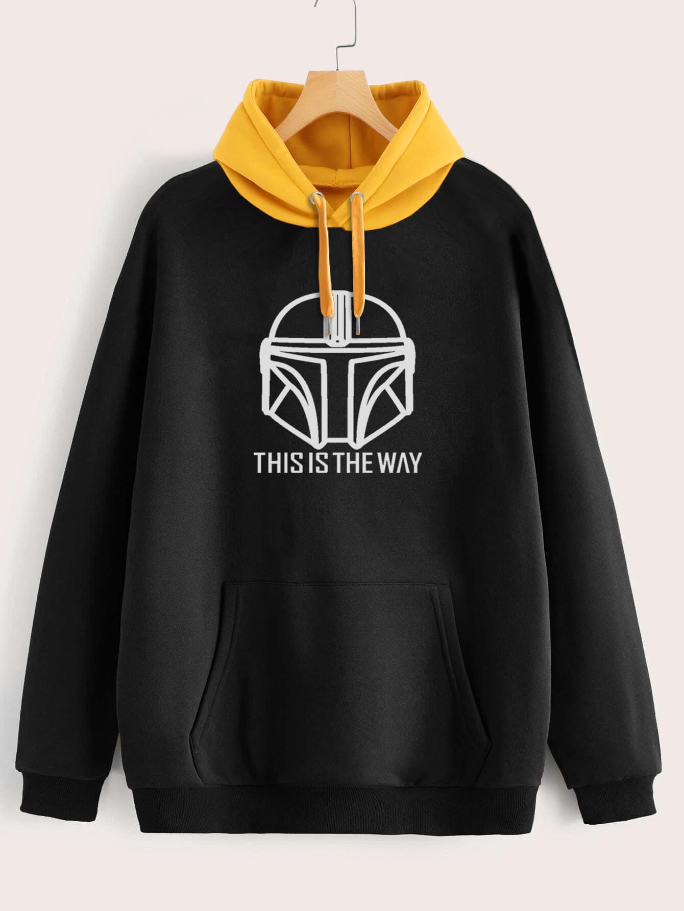 Buzo ancho hoodie Mandalorian