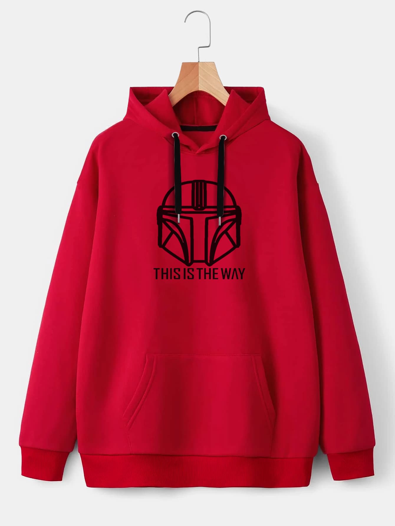 Buzo ancho hoodie Mandalorian