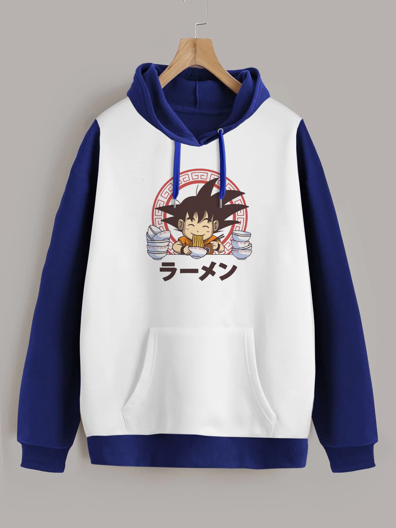 Buzo ancho hoodie Goku Ramen