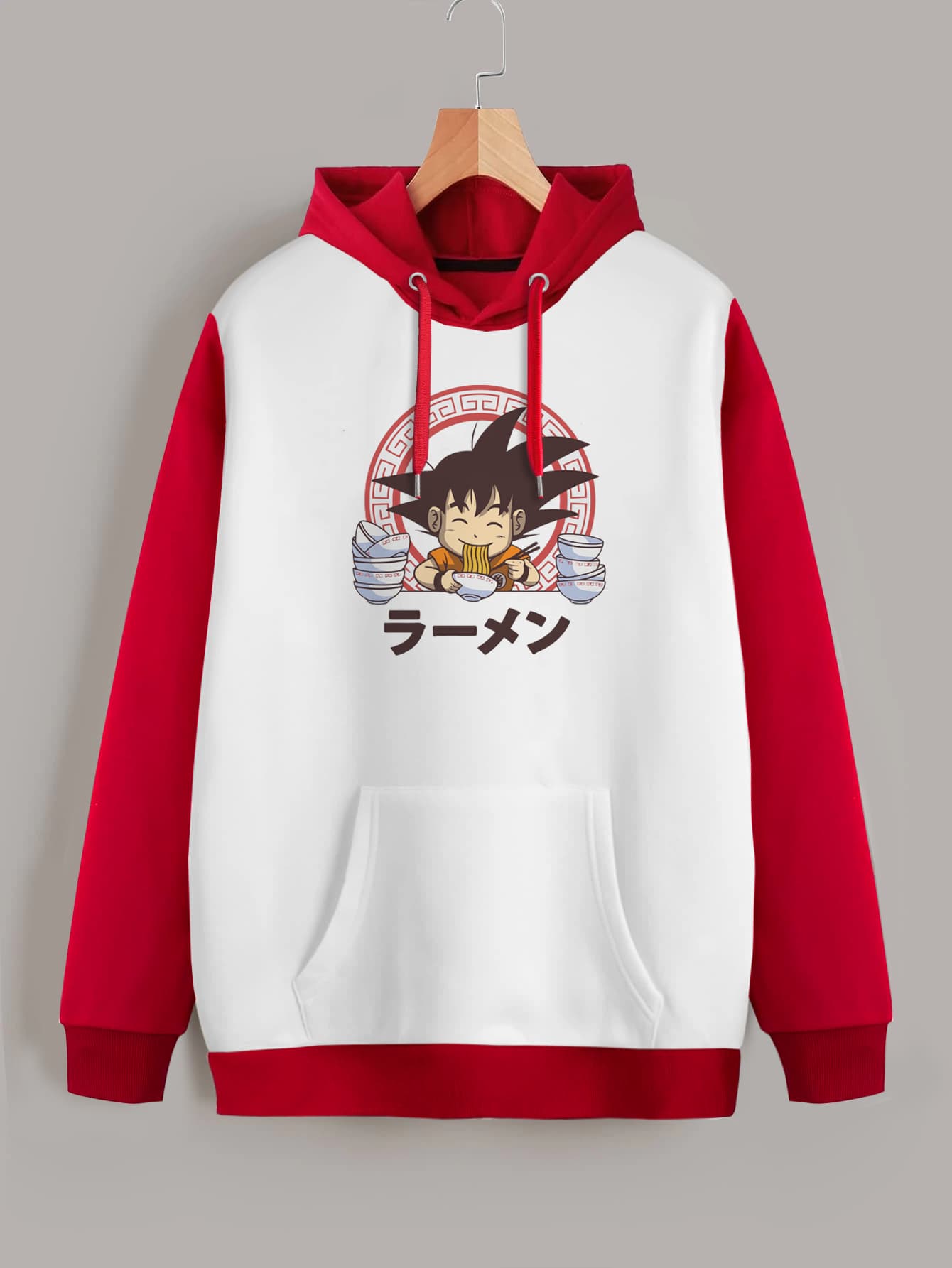 Buzo ancho hoodie Goku Ramen