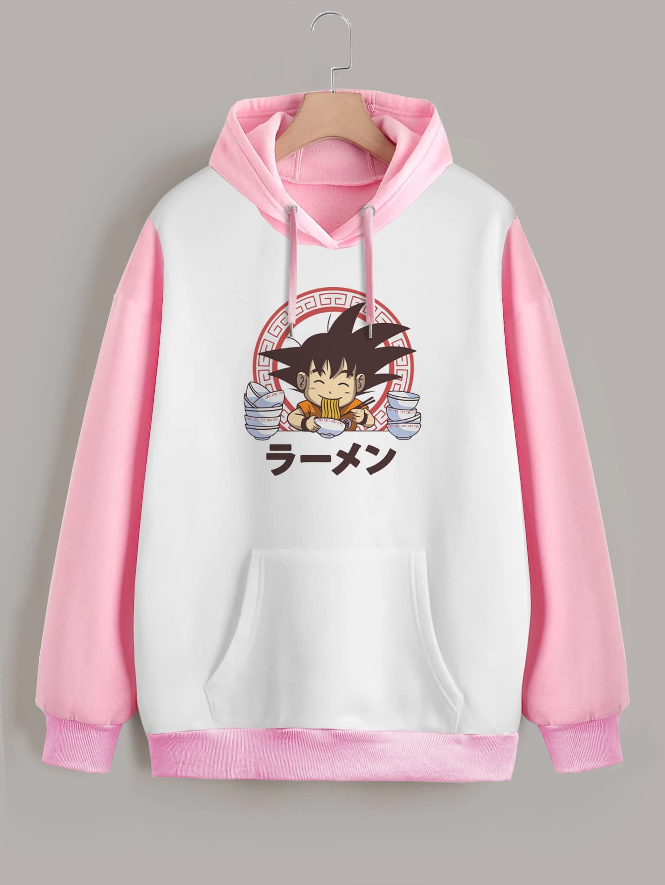 Buzo ancho hoodie Goku Ramen