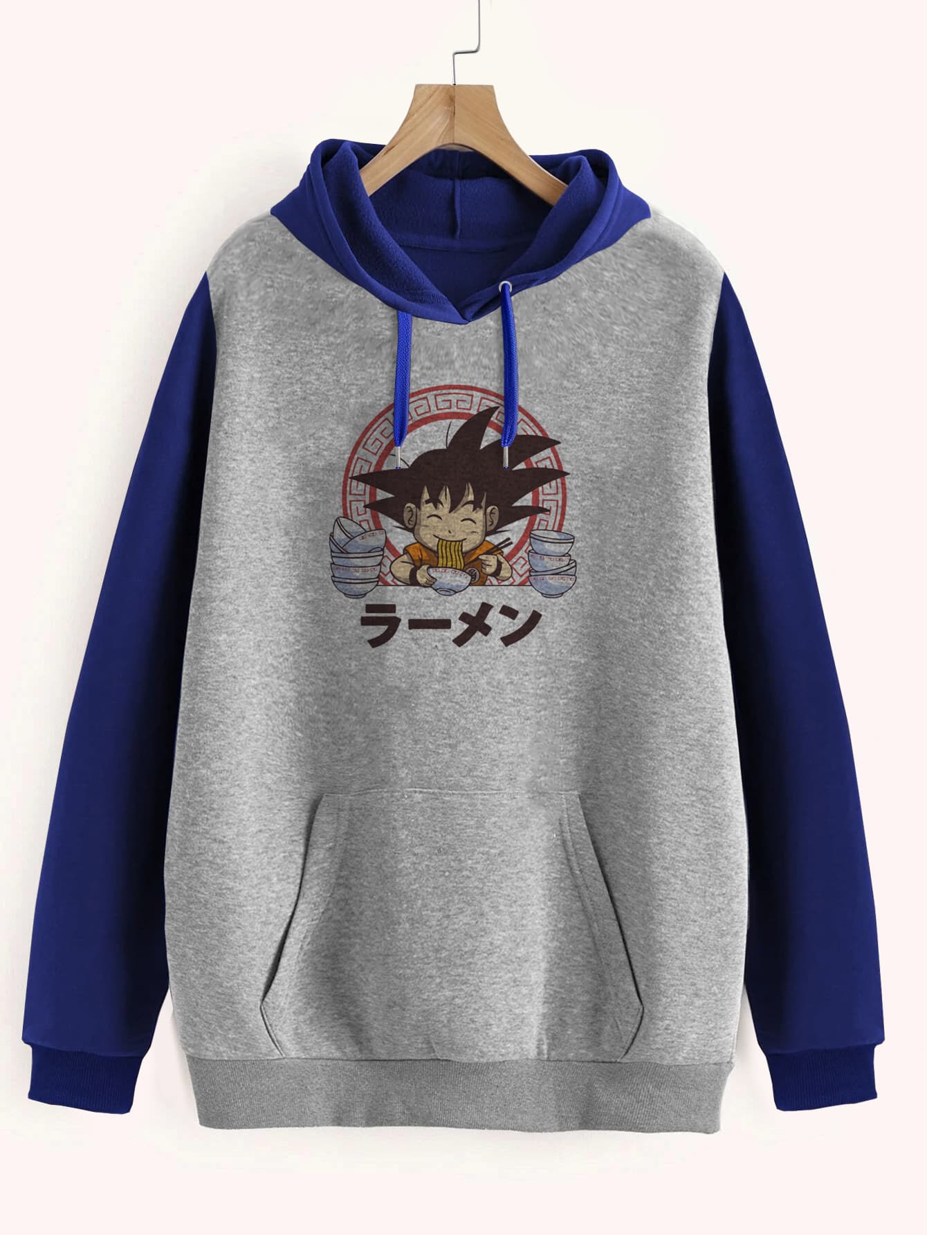 Buzo ancho hoodie Goku Ramen