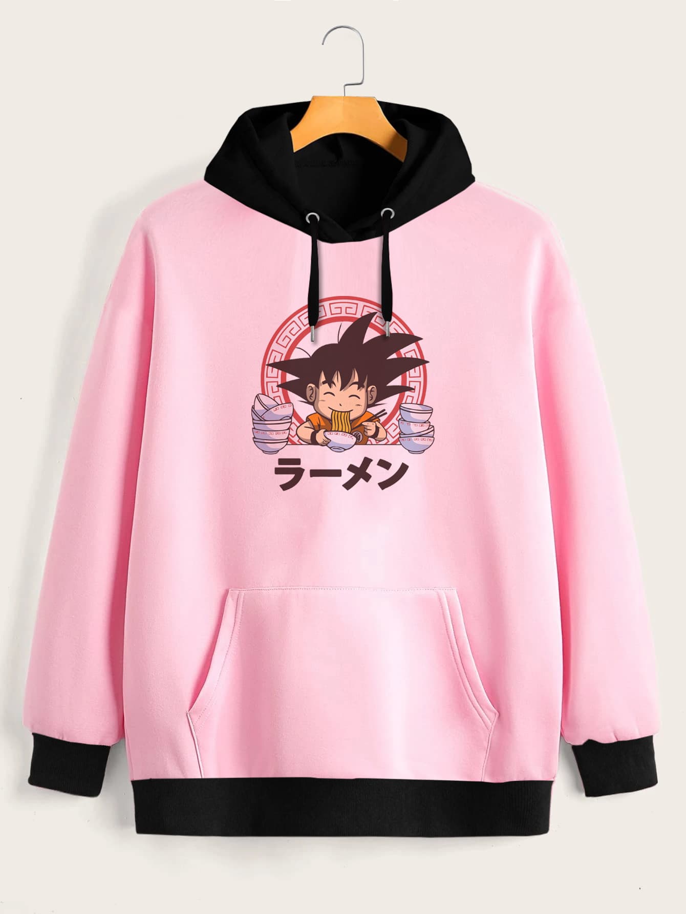Buzo ancho hoodie Goku Ramen