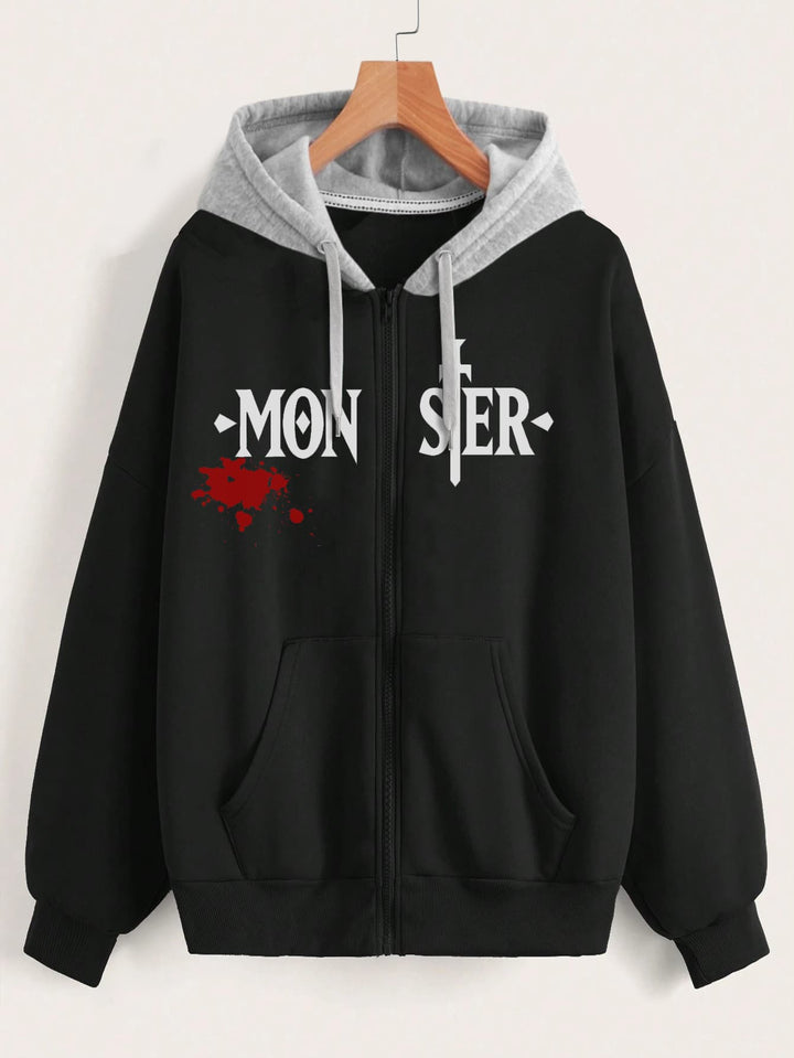 Buzo cremallera Monster