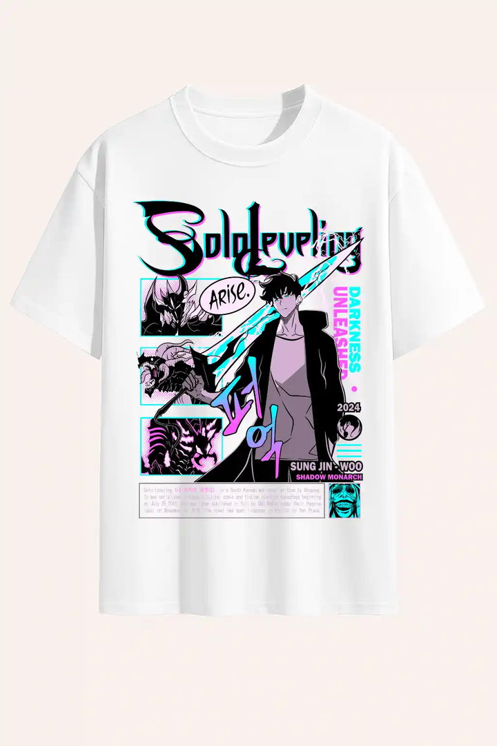 Camiseta solo leveling