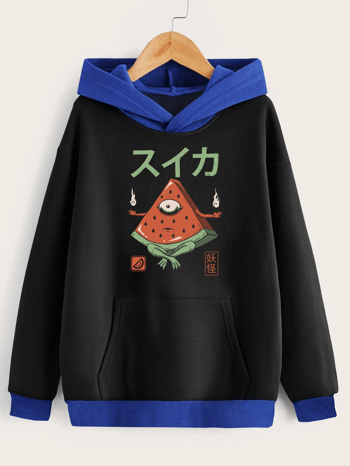 Buzo capucha Yokai Watermelon