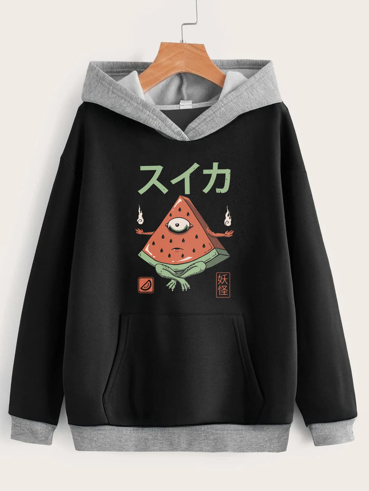 Buzo capucha Yokai Watermelon
