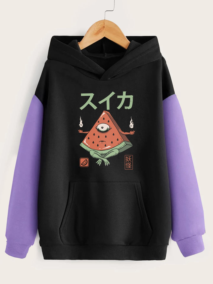 Buzo capucha Yokai Watermelon