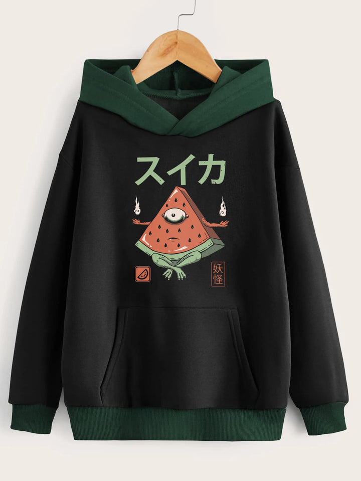 Buzo capucha Yokai Watermelon