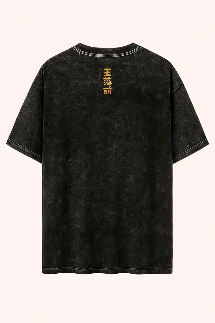 Camiseta acid wash spellcaster