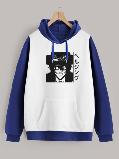 Buzo ancho hoodie Hellsing Alucard