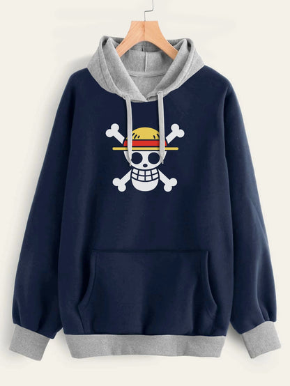 Buzo ancho hoodie One Piece
