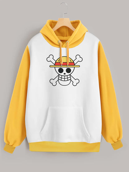 Buzo ancho hoodie One Piece
