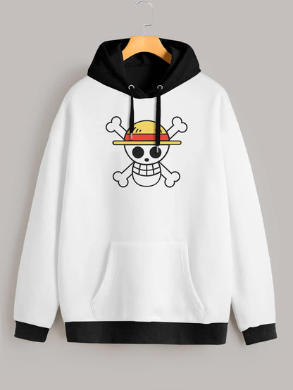 Buzo ancho hoodie One Piece