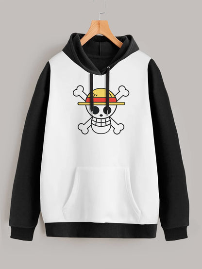 Buzo ancho hoodie One Piece