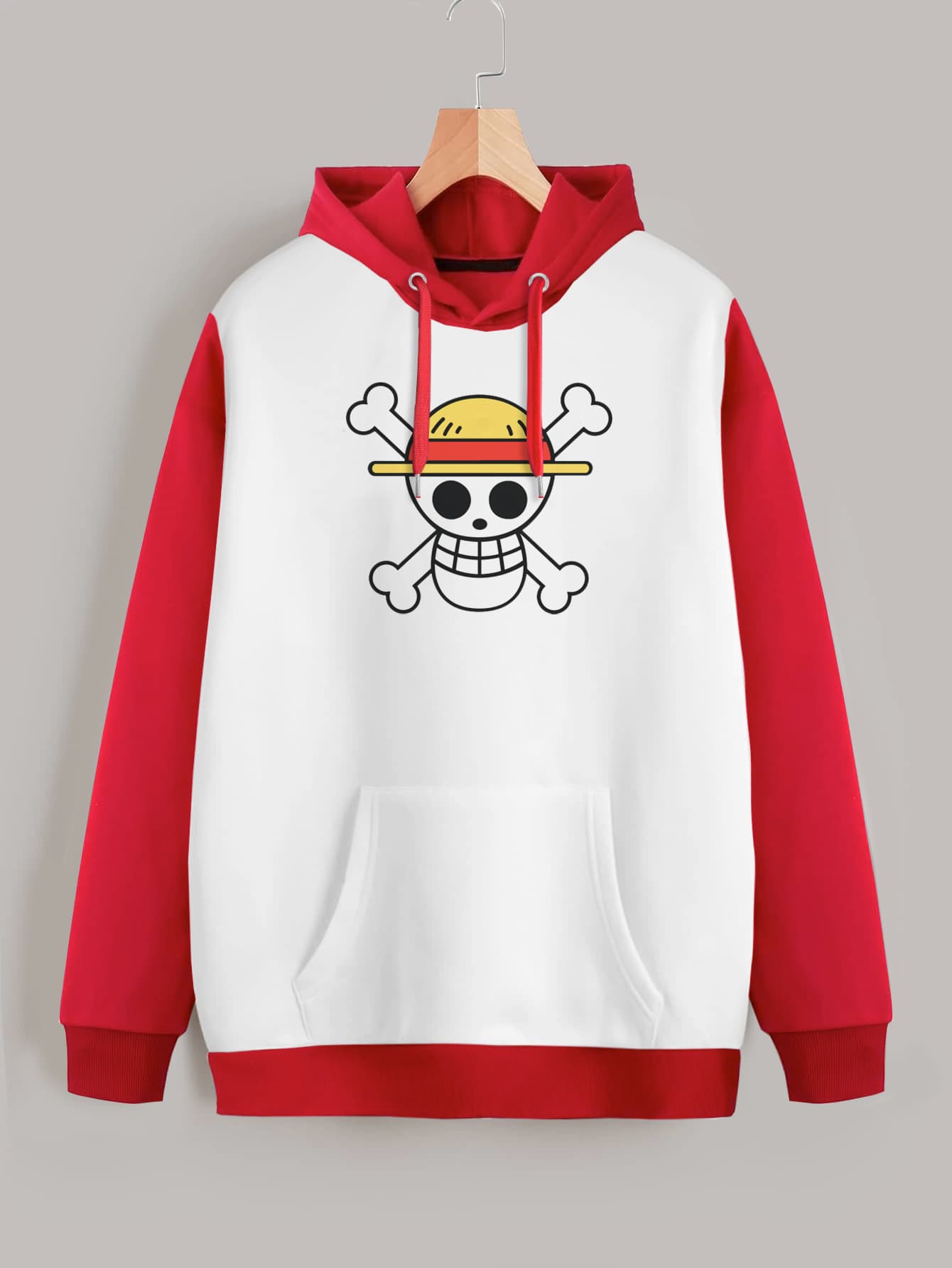 Buzo ancho hoodie One Piece