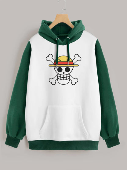 Buzo ancho hoodie One Piece