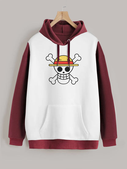 Buzo ancho hoodie One Piece