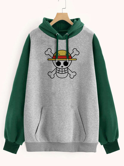 Buzo ancho hoodie One Piece