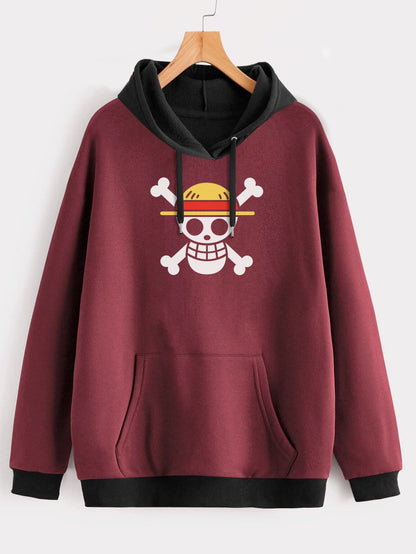 Buzo ancho hoodie One Piece