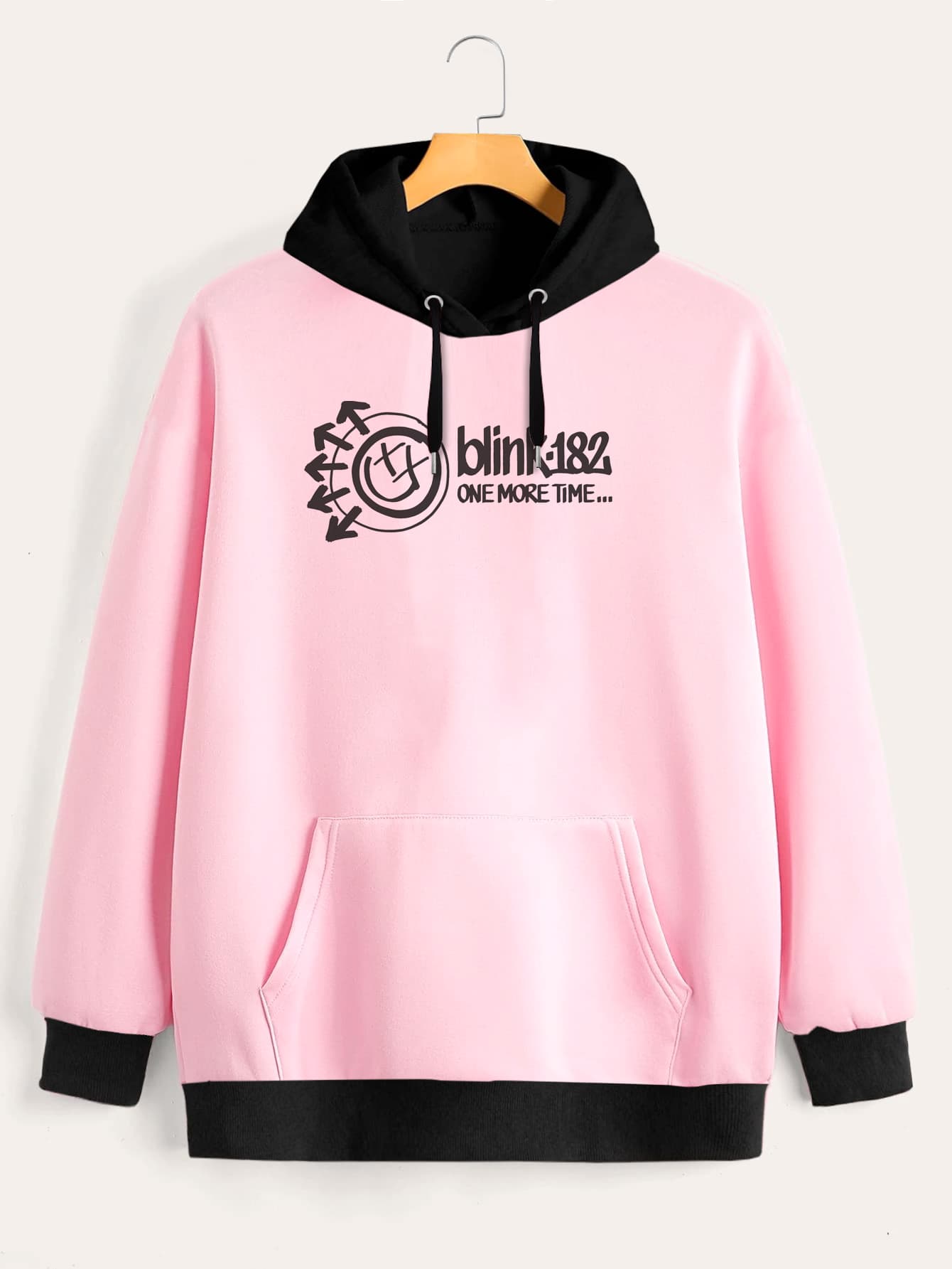 Buzo ancho hoodie Blink-182 One More Time