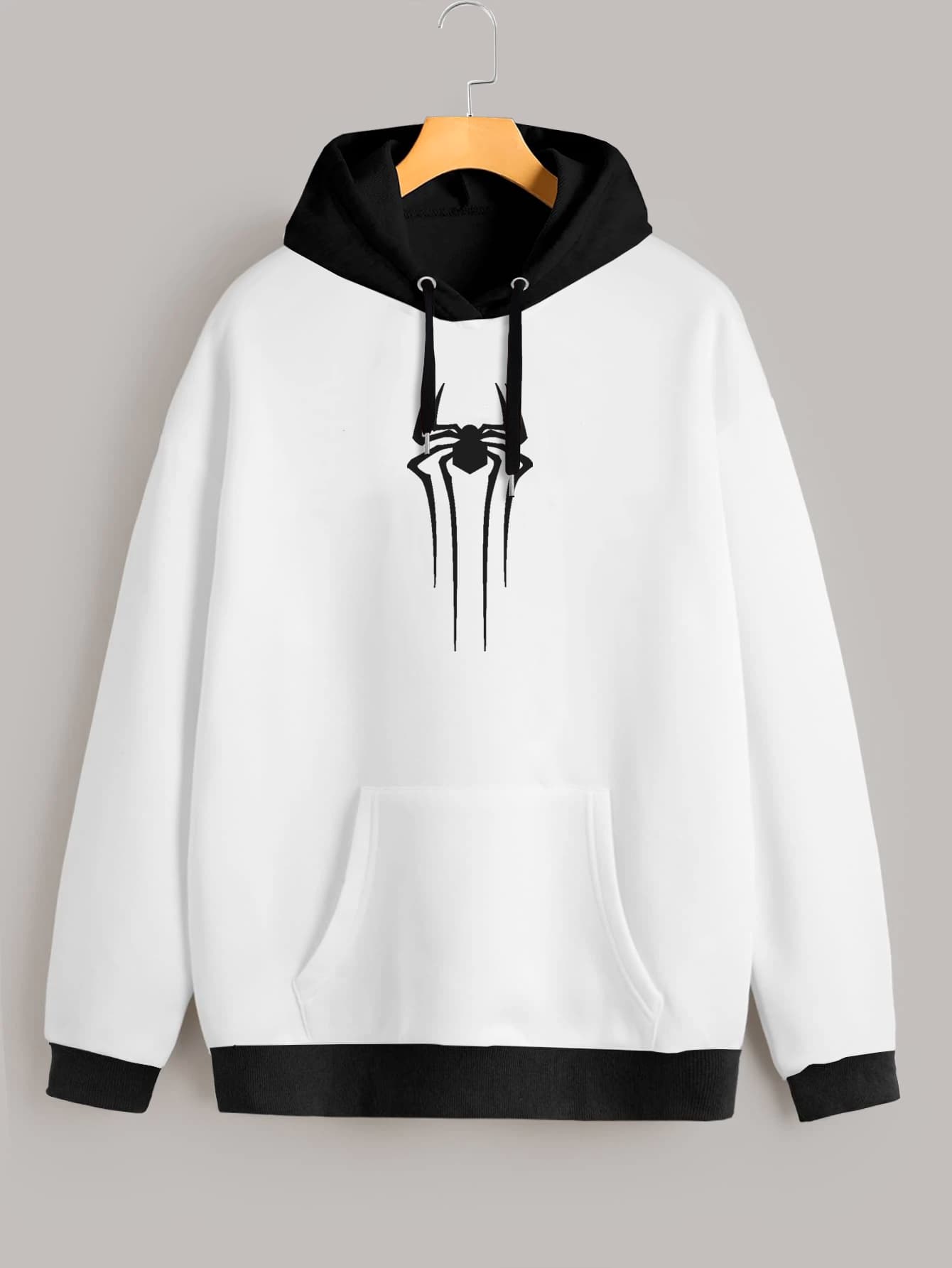 Buzo ancho hoodie Spiderman