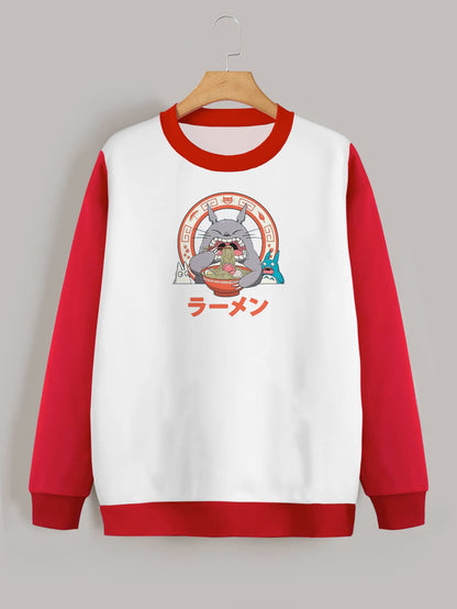 Buzo ancho cuello Totoro Ramen