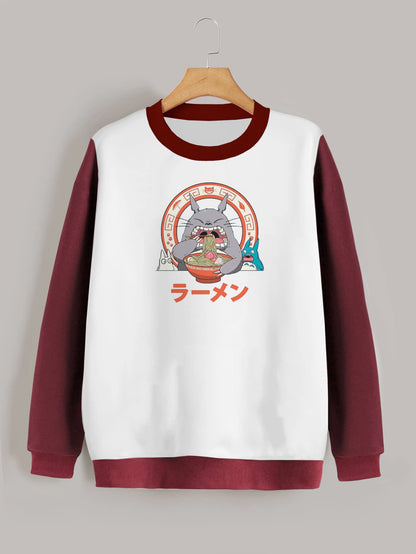 Buzo ancho cuello Totoro Ramen