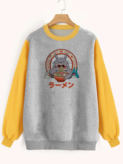 Buzo ancho cuello Totoro Ramen