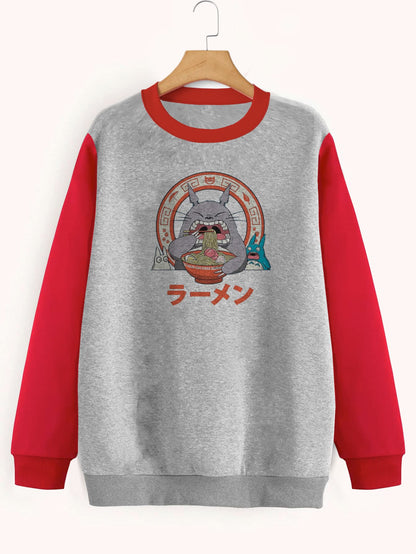 Buzo ancho cuello Totoro Ramen
