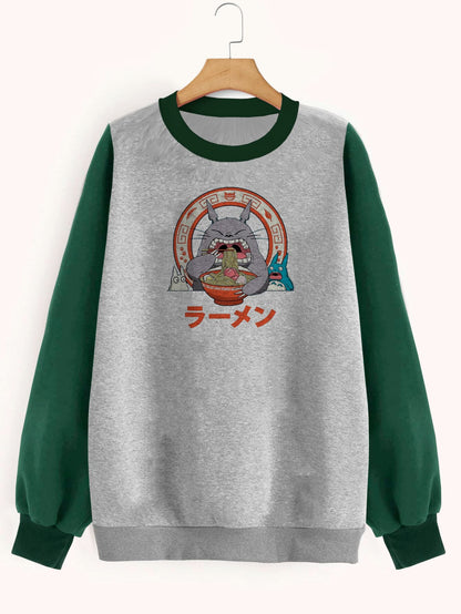 Buzo ancho cuello Totoro Ramen