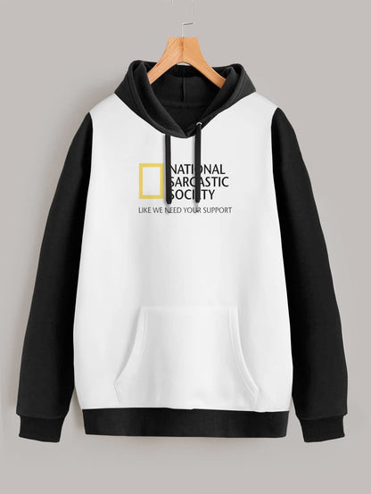 Buzo ancho hoodie National Sarcastic Society