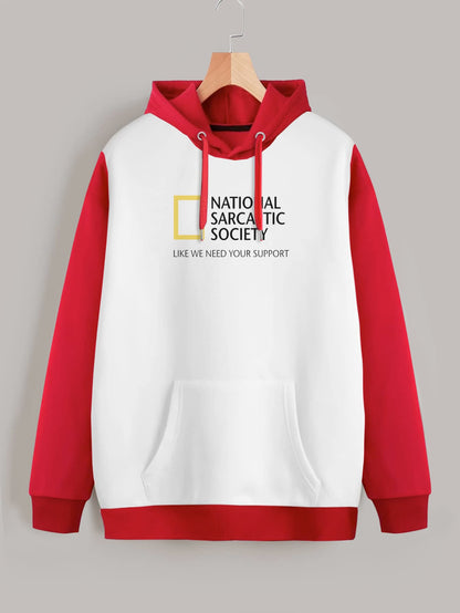 Buzo ancho hoodie National Sarcastic Society