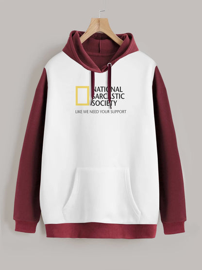 Buzo ancho hoodie National Sarcastic Society
