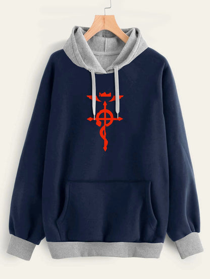 Buzo ancho hoodie Flamel Fullmetal Alchemist